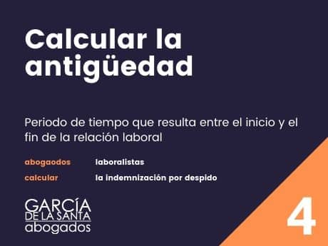 calcular la antigüedad