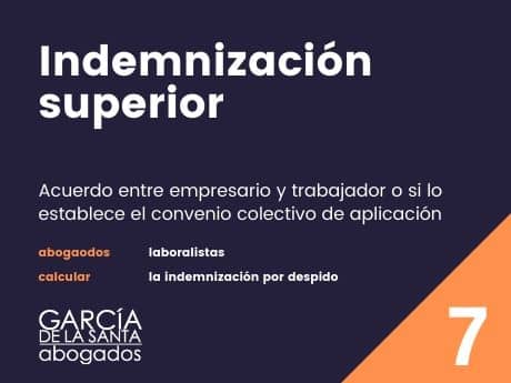 pactar indemnización